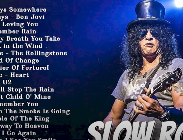 Scorpions, Aerosmith, Deep Purple, Bon Jovi, Ledzeppelin,The Eagles Best Slow Rock